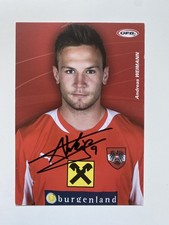 Cartolina autografa Andreas