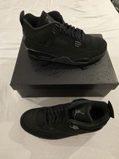 Air Jordan 4 Sneakers Uomo Nero/Gatti