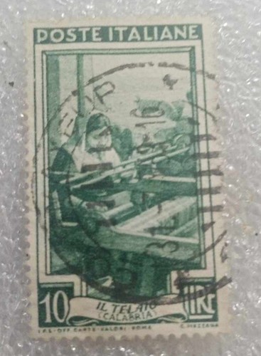 Francobollo poste italiane - italiane, 10