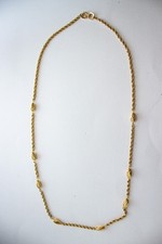 Collana -catena-Grossé/Christian Dior  - Vintage 74 Cm