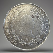 AUSTRIA 20 KREUZER 1806 A FRANCESCO II VIENNA