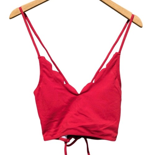 Top bikini cravatta - , rosso