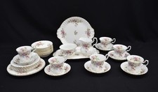 Royal Albert Moss Rose Set da Dessert 32 Pezzi - Bone China - Inghilterra