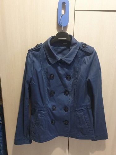 Trench giacca donna - giacca, azzurro