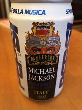 Lattina PEPSI  Dangerous Tour ITALY 1992 -MOLTO RARA , Aperta ma con linguetta