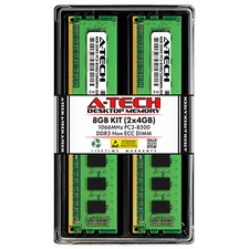 8 GB 2x4 GB PC3-8500U GIGABYTE