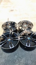 4 cerchi in lega usati diamm 18 in tecnomagnesio , montati su una bmw serie 1