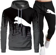 ✅ Tuta Uomo PUMA Felpa con