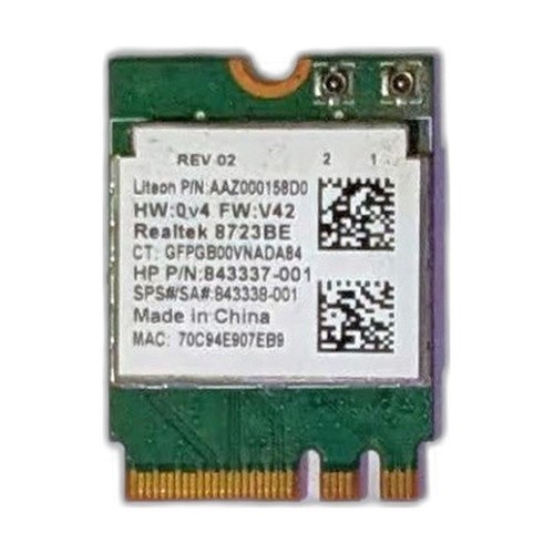 Scheda rete realtek rtl8723be - rete,