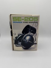 Cuffie stereo Pioneer SE-205 vintage anni 70 con scatola originale testate spina 3-P