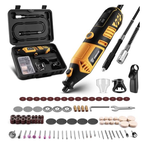 Kit utensili rotanti - utensili, elettrici