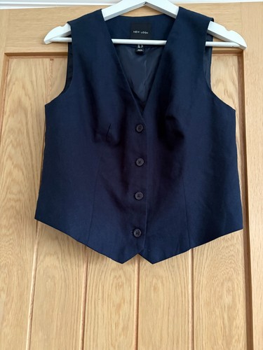 Gilet sartoriale blu navy - , new