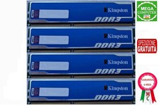 8 GB (4 x 2 GB) DDR3 DIMM