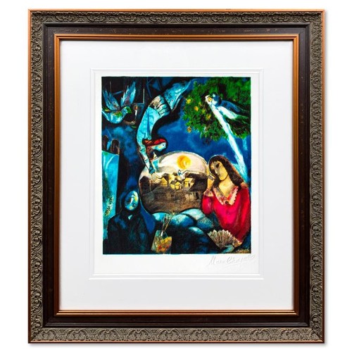 Marc chagall autour elle - chagall,