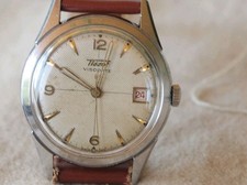 TISSOT VISODATE Honeycomb Dial '50 Manual Winding