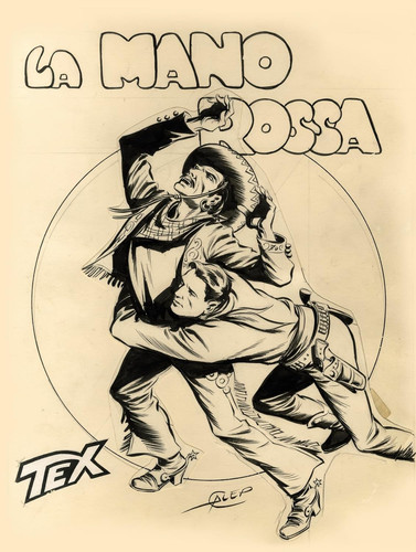 Tex mano rossa - la,