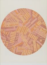 PAOLO SCIRPA  - SOLE serigrafia optical e concettuale firmata e certificata 1970