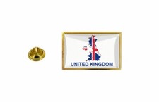 Spilla Pin Badge Pin's Bandiera Pays Cartolina GB Regno Uni UK