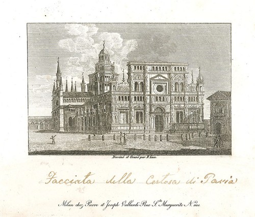 Facciata della certosa - facciata,
