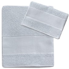 Set Asciugamano Bianco con