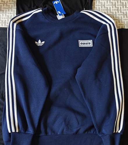 Felpa crewneck oversize adidas - crewneck,