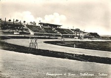 dn246 cartolina campagnano di roma vallelunga tribune provincia di roma