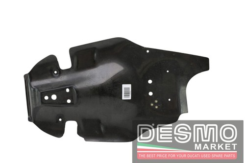 Sottocodone carbonio ducati - carbonio,