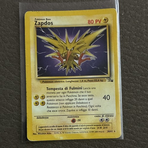 Wizards pokémon zapdos 62 - pokémon, 30/62