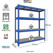 Scaffalatura metallo per