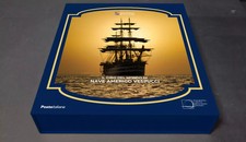 COFANETTO NAVE AMERIGO VESPUCCI POSTE ITALIANE CON MONETA ARGENTO