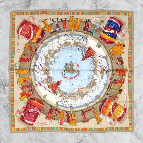 Sciarpa seta hermes carre - sciarpa,