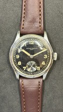 Record Watch Co Military German Watch Wehrmacht WW2 - Cal. Record 022K - RARE