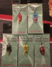 SPOON TROUT AREA 5 GR CUCCHIAINI ONDULANTI  SPINNING TROTA LAGO