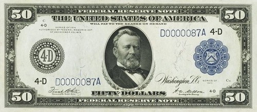 Dollari 1914 - u.s.a.,