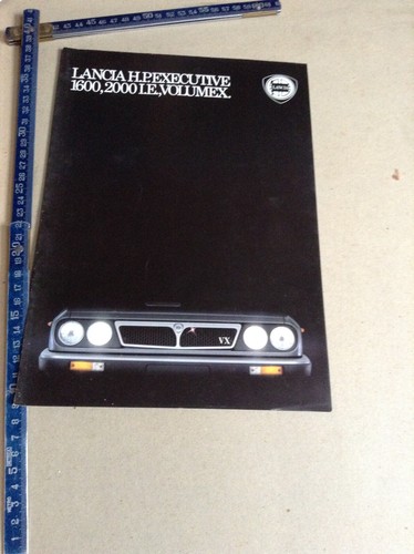 Depliant auto poster - poster, lancia