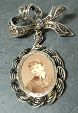 Vecchio Argento Spilla 800