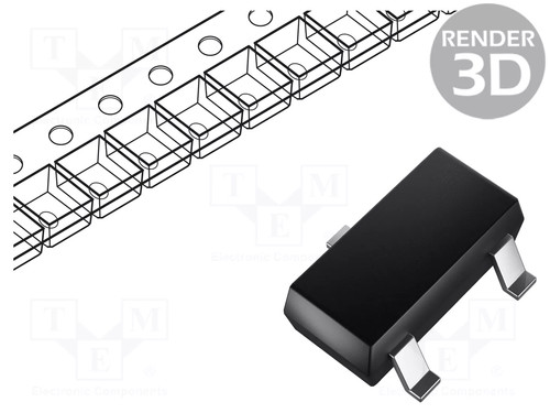 Transistor pnp 60v - pnp, 0,5a