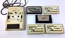 Commodore VIC 20 Bundle Datasette 5 Carrelli NON Testato COSÌ COM'È