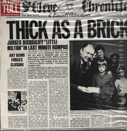 Jethro tull thick brick - tull, a