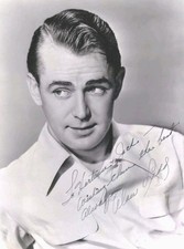  Alan Ladd JSA certificato con