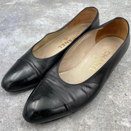 Chanel decolte tacco pelle - tacco,