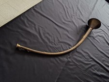 Corno da caccia antico in