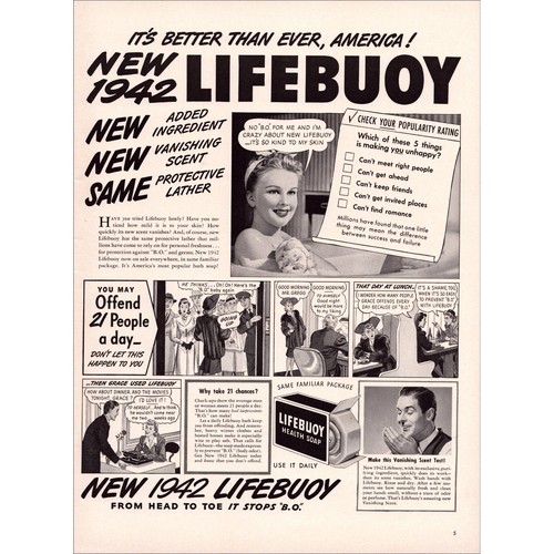 Pubblicità lifebuoy soap - pubblicità,