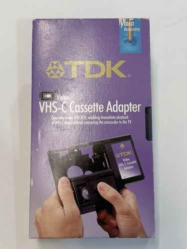Adattatore cassetta tdk - cassetta,