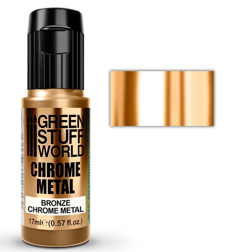 Vernice cromata bronzo 17ml - vernice,