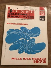 Sperimentare Radio Tv Hifi