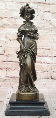 Firmato bronzo scultura - bronzo, di