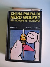 Rex Stout - CHI HA PAURA DI NERO WOLFE ? - Omnibus Mondadori 1971 prima edizione