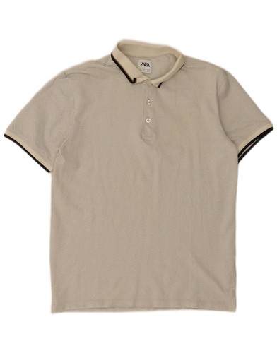 Polo uomo zara - piccola, grigia
