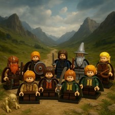 Lord of The Rings - Fellowship of the Ring - Compagnia dell'Anello - Minifigure